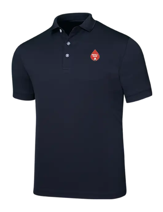 Callaway Ottoman Navy Polo w/Neill Gas Logo