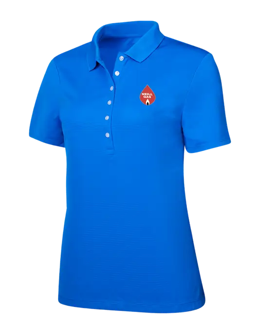 Callaway Womens Ottoman Royal Blue Polo w/Neill Gas Logo