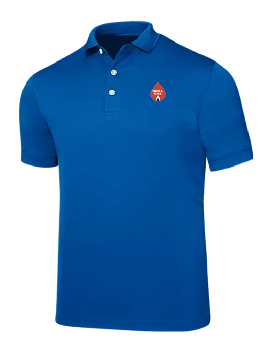 Callaway Ottoman Royal Blue Polo w/Neill Gas Logo