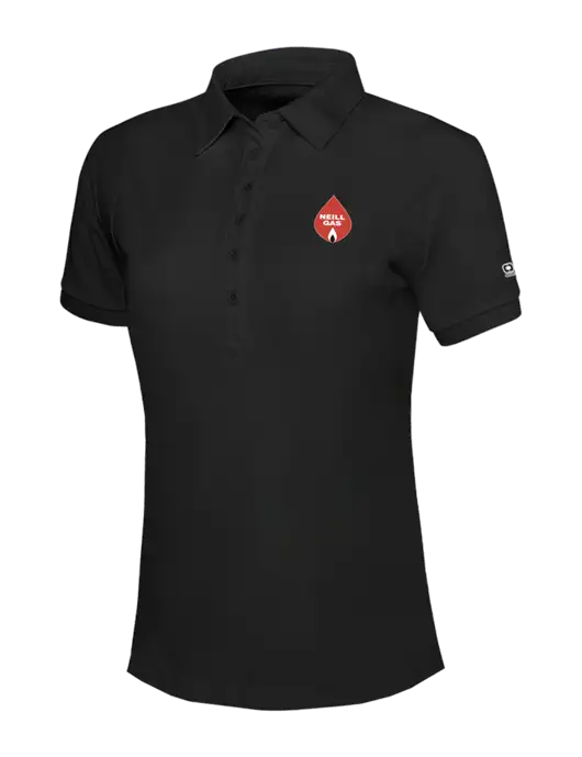 OGIO Womens Blacktop Jewel Polo w/Neill Gas Logo
