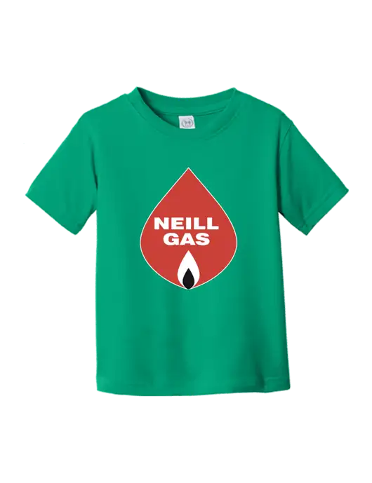 Rabbit Skins Kelly Toddler Fine Jersey Tee w/Neill Gas Logo