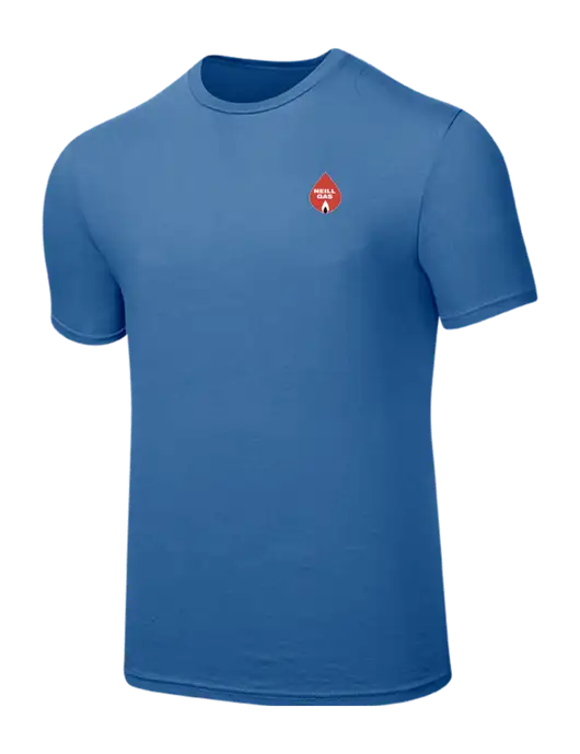 Seriously Soft Light Navy T-Shirt w/Neill Gas Logo
