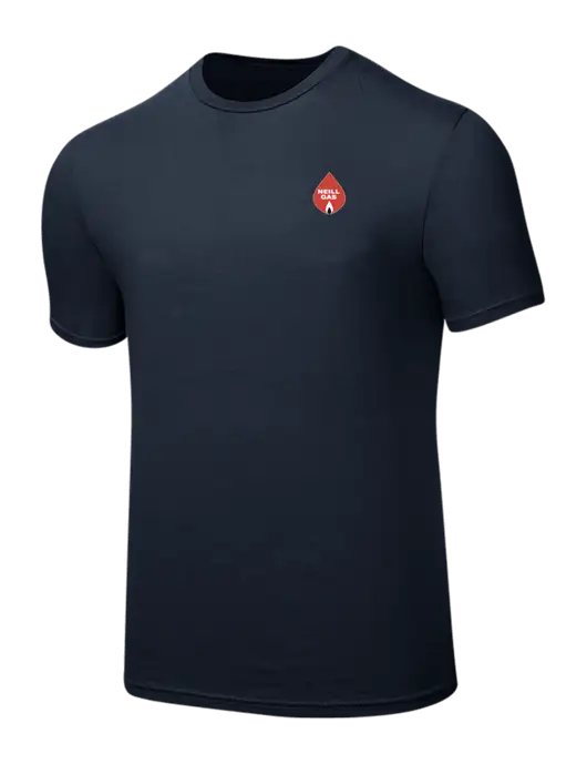 Seriously Soft Navy T-Shirt w/Neill Gas Logo