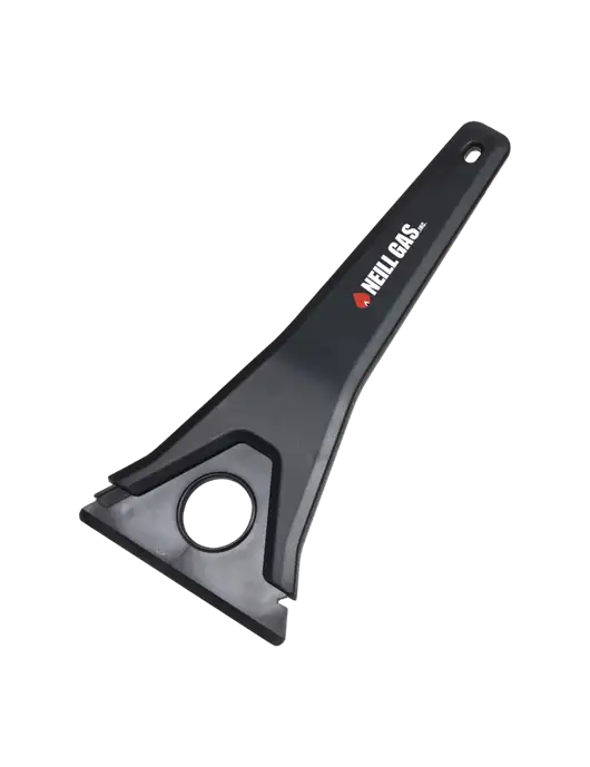 TriBlade Black Windshield Scraper w/Neill Gas Logo