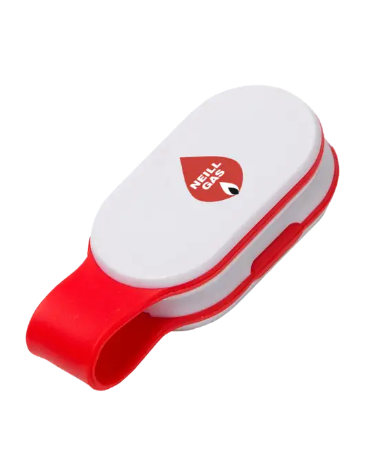 Magna Clip Red Personal Safety Light w/Neill Gas Logo