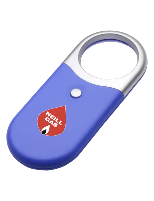 Compact Blue Magnifier Light w/Neill Gas Logo