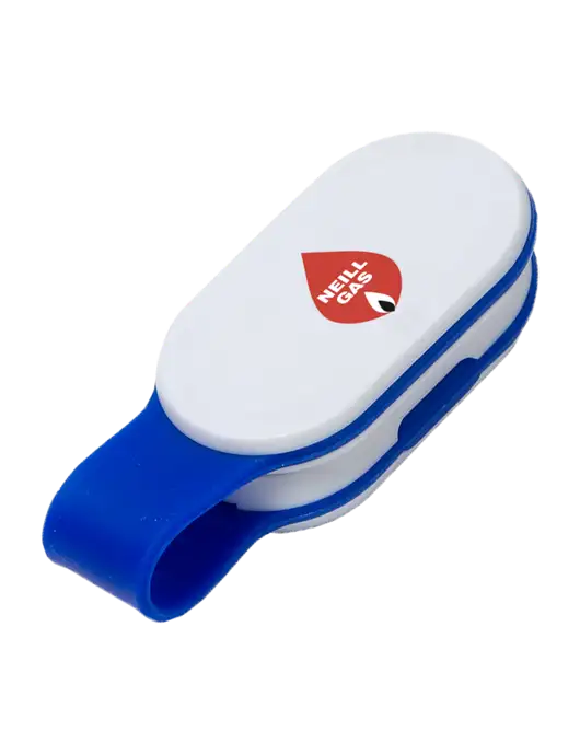 Magna Clip Blue Personal Safety Light w/Neill Gas Logo