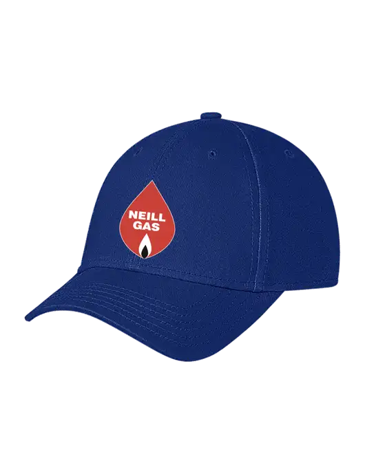 Royal Structured Soft Snap Closure Hook & Loop Cap w/Neill Gas Logo