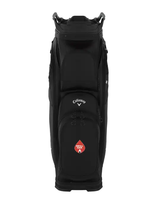 Callaway Org 14 Black Cart Golf Bag  w/Neill Gas Logo