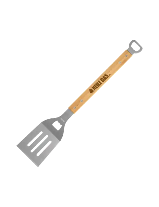 Bamboo BBQ Spatula w/Neill Gas Logo