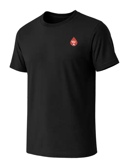 BELLA+CANVAS Black CVC Short Sleeve Tee w/Neill Gas Logo