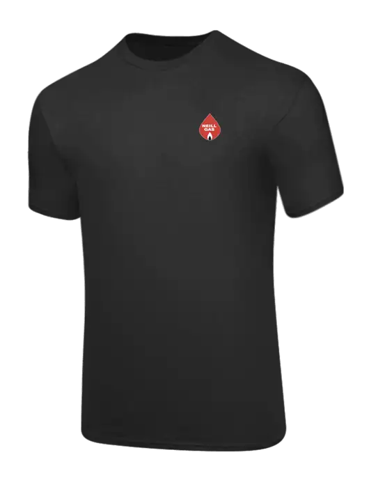 Core Blend Charcoal Grey T-Shirt w/Neill Gas Logo