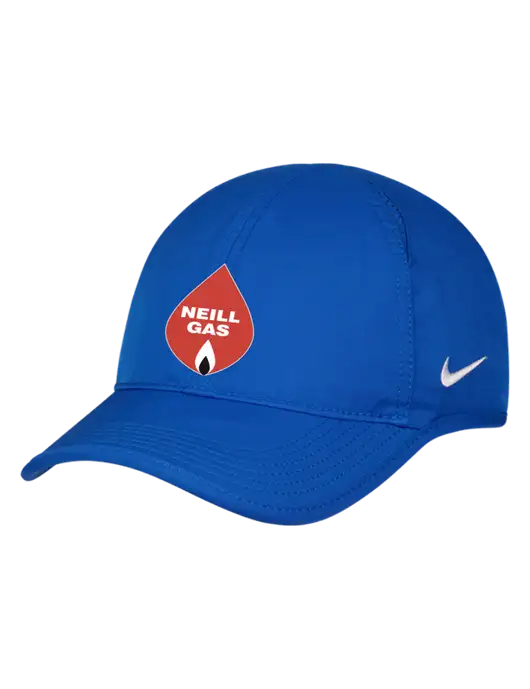 Nike Royal Featherlight Cap w/Neill Gas Logo