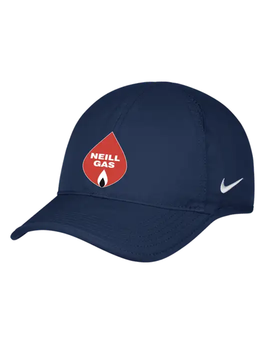 Nike Navy Featherlight Cap w/Neill Gas Logo