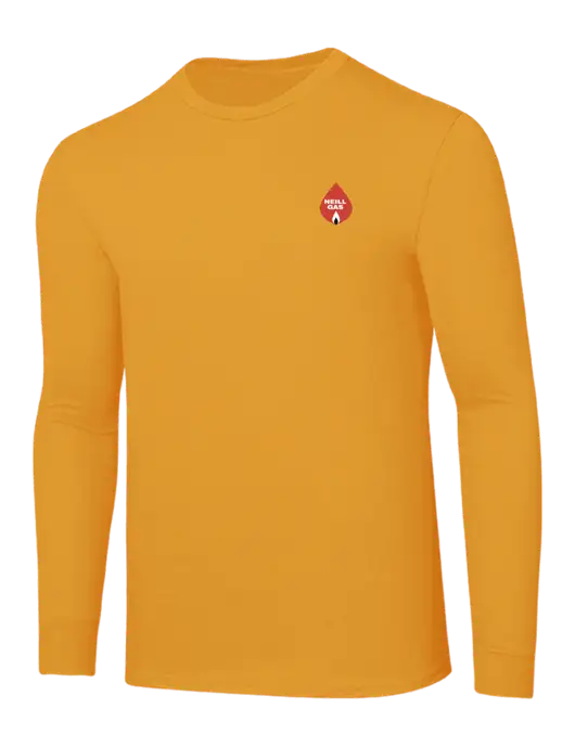Core Blend Yellow Gold Long Sleeve Tee w/Neill Gas Logo