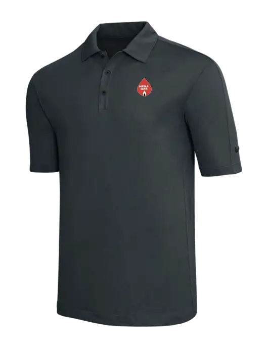 Nike Dark Grey Tech Sport Dri-FIT Polo w/Neill Gas Logo
