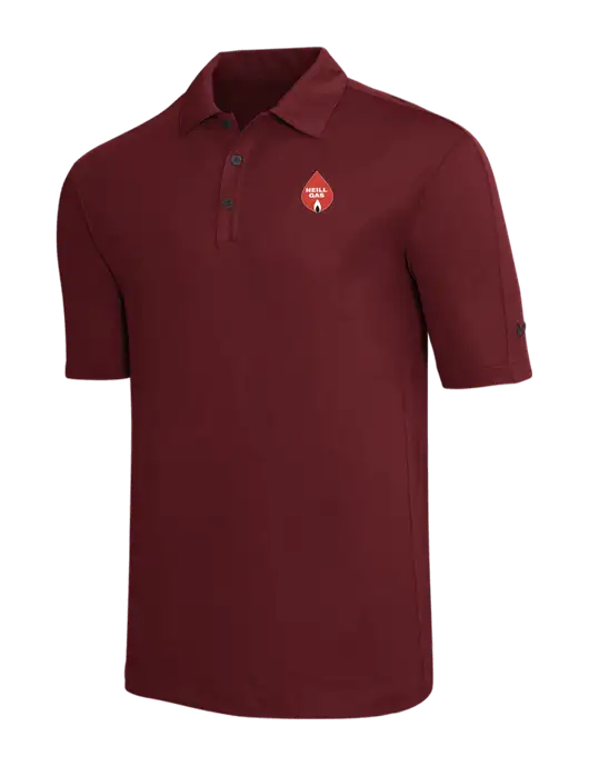 Nike Cardinal Tech Sport Dri-FIT Polo w/Neill Gas Logo