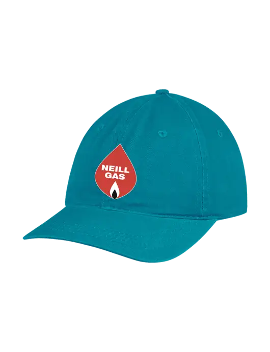 Garment Washed Unstructured Twill Sapphire Cap w/Neill Gas Logo
