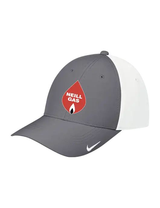 Nike Dark Grey/White Dri-FIT Legacy Cap w/Neill Gas Logo
