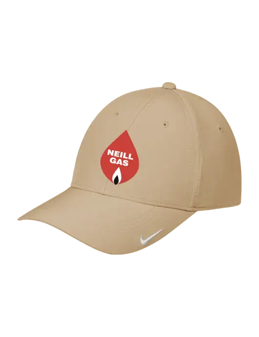 Nike Tan Dri-FIT Legacy Cap w/Neill Gas Logo