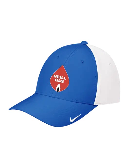 Nike Royal/White Dri-FIT Legacy Cap w/Neill Gas Logo