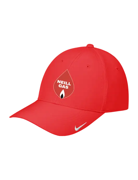 Nike Red Dri-FIT Legacy Cap w/Neill Gas Logo