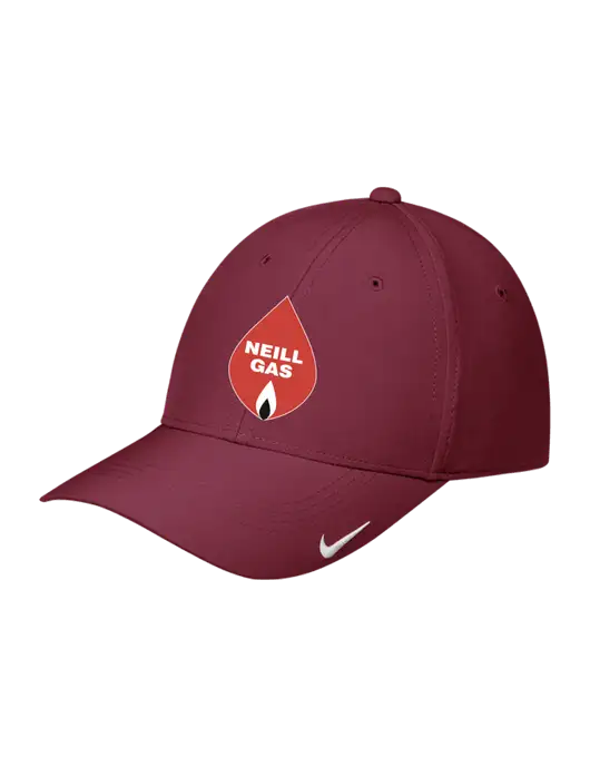 Nike Maroon Dri-FIT Legacy Cap w/Neill Gas Logo