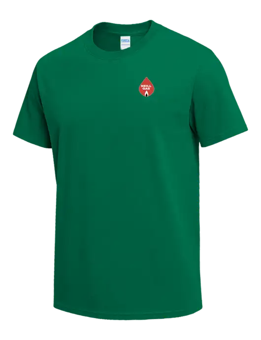 Kelly Green Heavyweight 6.1 oz T-Shirt w/Neill Gas Logo