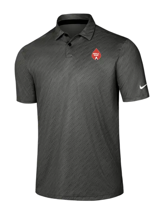 Nike Dark Grey Vapor Dash Polo w/Neill Gas Logo