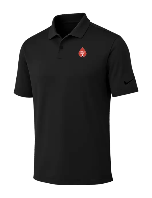 Nike Black Dri-FIT Vapor Polo w/Neill Gas Logo