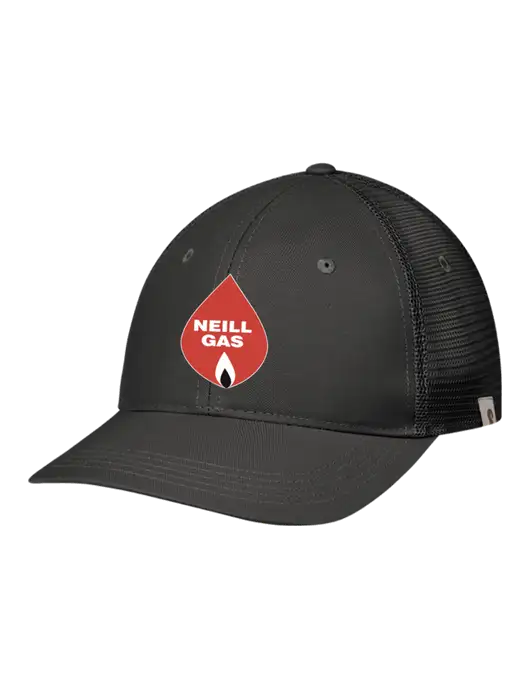 Carhartt Black Trucker Rugged Pro Series Cap w/Neill Gas Logo