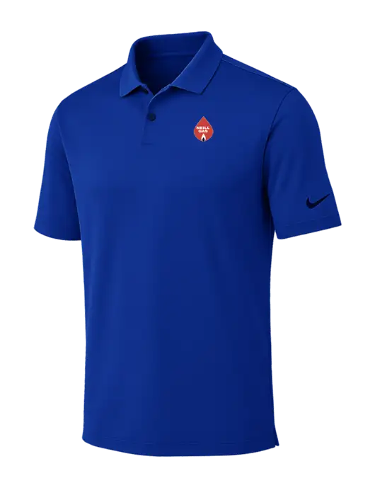 Nike Dark Royal Dri-FIT Vapor Polo w/Neill Gas Logo