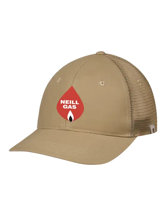 Carhartt Dark Tan Trucker Rugged Pro Series Cap w/Neill Gas Logo