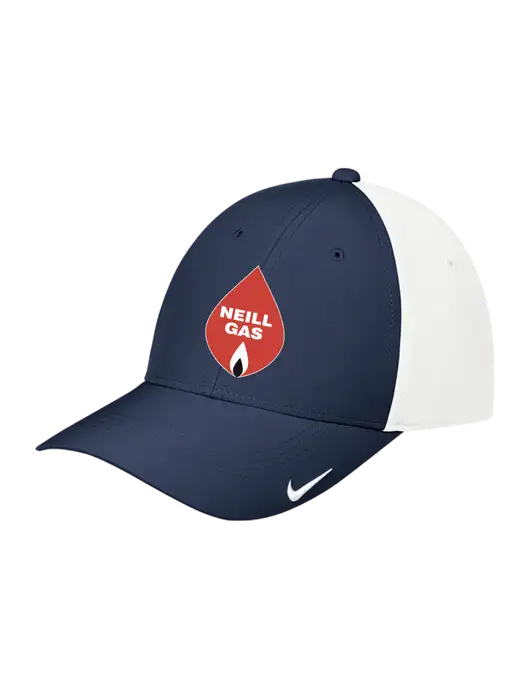Nike Navy/White Dri-FIT Legacy Cap w/Neill Gas Logo