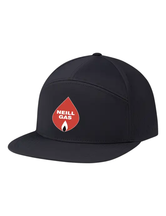 Richardson Black Cannon Cap w/Neill Gas Logo
