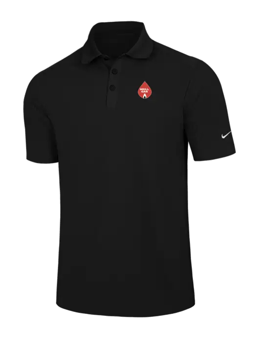 Nike Black Dri-FIT Classic Polo w/Neill Gas Logo