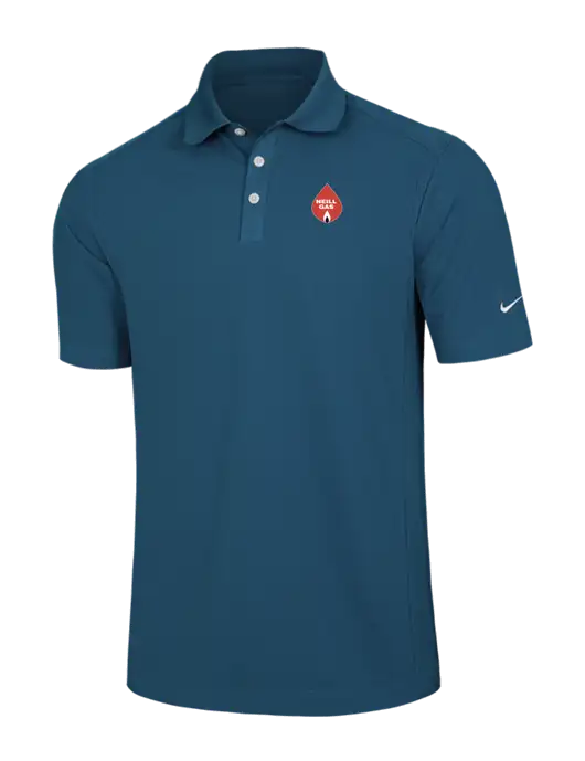 Nike Light Navy Dri-FIT Classic Polo w/Neill Gas Logo