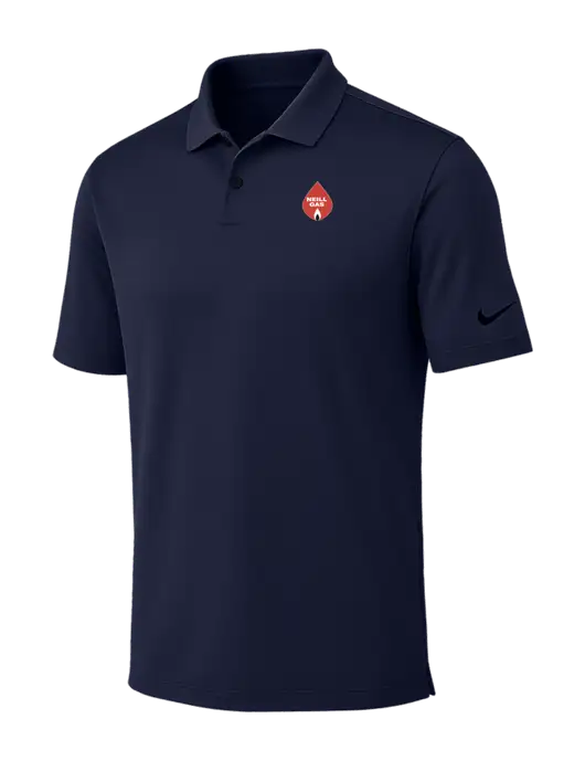 Nike Dark Navy Dri-FIT Vapor Polo w/Neill Gas Logo
