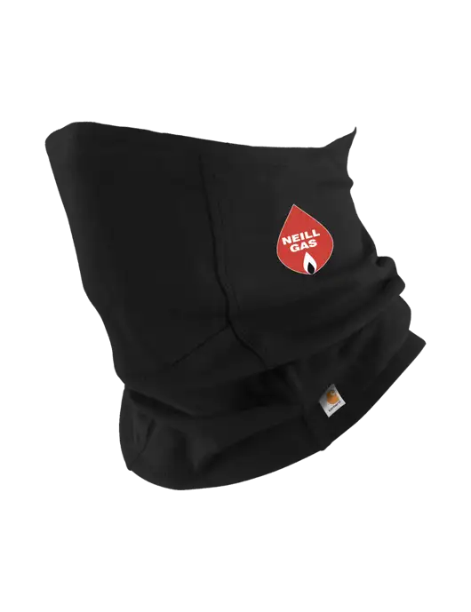 Carhartt Black Cotton Blend Filter Pocket Gaiter w/Neill Gas Logo