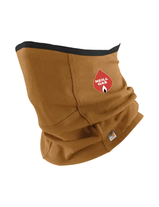 Carhartt Brown Cotton Blend Filter Pocket Gaiter w/Neill Gas Logo