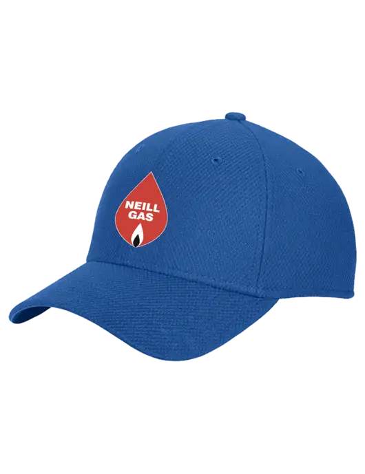 New Era Diamond Era Dark Royal Stretch Cap w/Neill Gas Logo