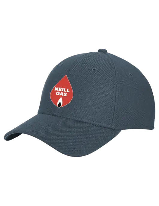 New Era Diamond Era Dark Slate Stretch Cap w/Neill Gas Logo