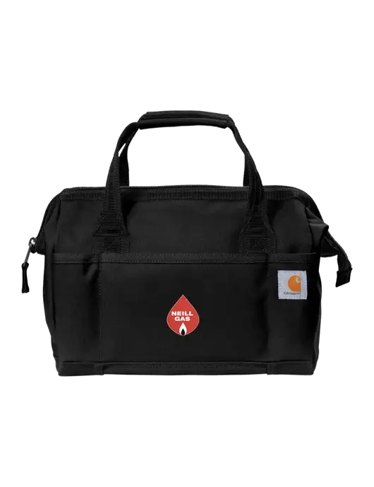 Carhartt Foundry Series 14” Black Tool Bag w/Neill Gas Logo