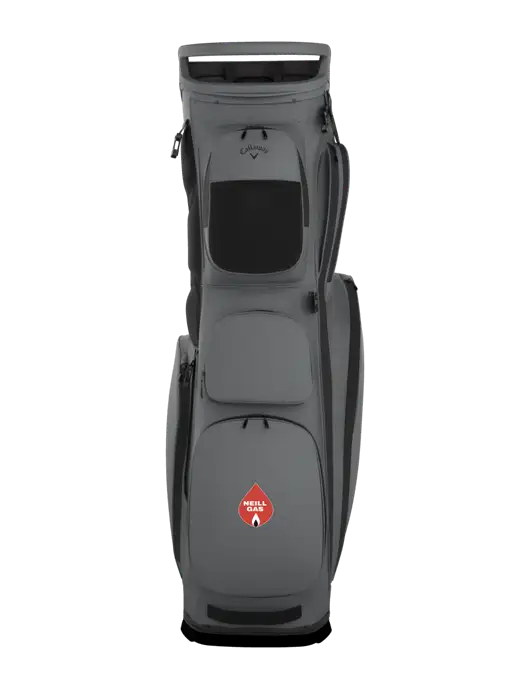 Callaway Fairway 14 Dark Grey Stand Golf Bag w/Neill Gas Logo